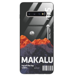 ETUI BLACK CASE GLASS NA TELEFON SAMSUNG GALAXY S10 PLUS ST_TCL-103