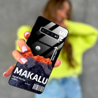 ETUI BLACK CASE GLASS NA TELEFON SAMSUNG GALAXY S10 PLUS ST_TCL-103