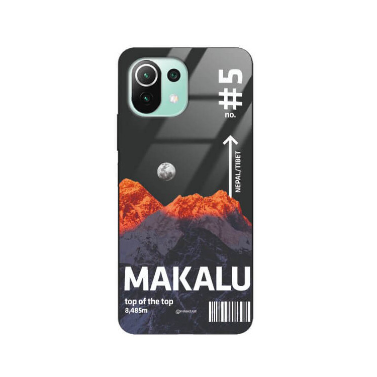 ETUI BLACK CASE GLASS NA TELEFON XIAOMI MI 11 LITE 4G / 5G / 5G NE ST_TCL-103