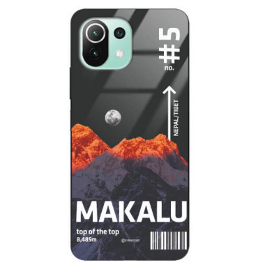 ETUI BLACK CASE GLASS NA TELEFON XIAOMI MI 11 LITE 4G / 5G / 5G NE ST_TCL-103