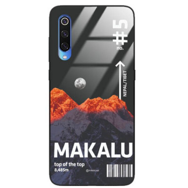 ETUI BLACK CASE GLASS NA TELEFON XIAOMI MI 9 ST_TCL-103