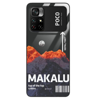 ETUI BLACK CASE GLASS NA TELEFON XIAOMI POCO M4 PRO 4G ST_TCL-103