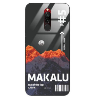 ETUI BLACK CASE GLASS NA TELEFON XIAOMI REDMI 8 ST_TCL-103