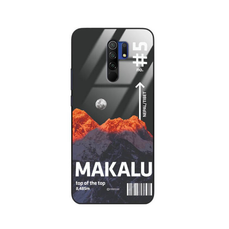 ETUI BLACK CASE GLASS NA TELEFON XIAOMI REDMI 9 ST_TCL-103
