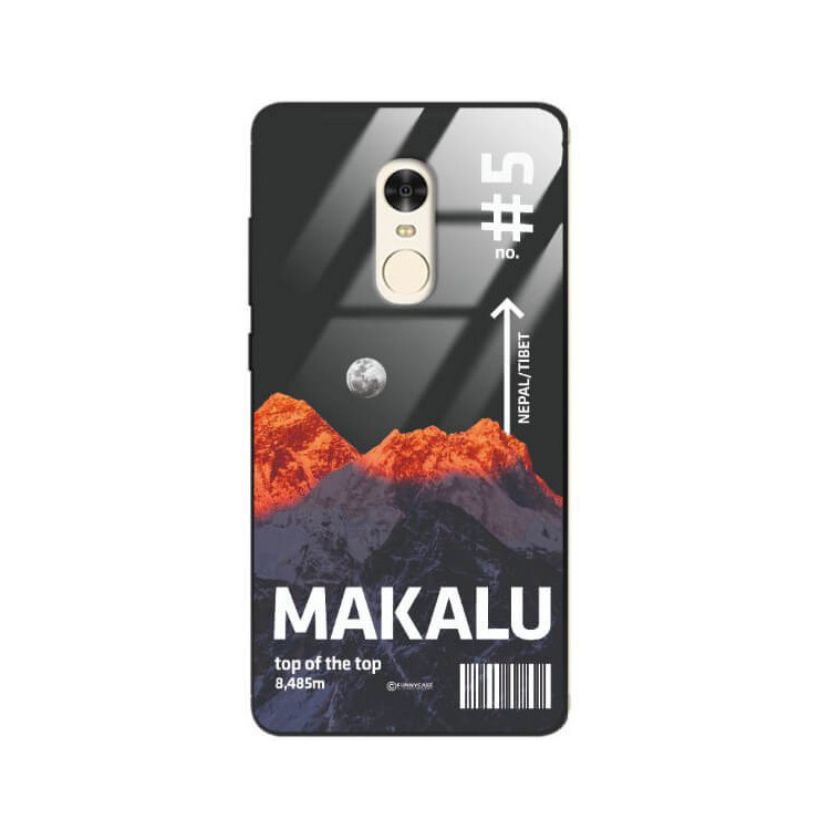 ETUI BLACK CASE GLASS NA TELEFON XIAOMI REDMI NOTE 4X ST_TCL-103