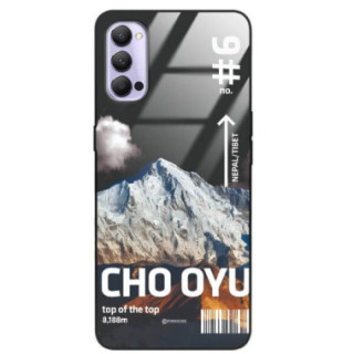 ETUI BLACK CASE GLASS NA TELEFON OPPO RENO 4 / RENO 4 5G ST_TCL-104