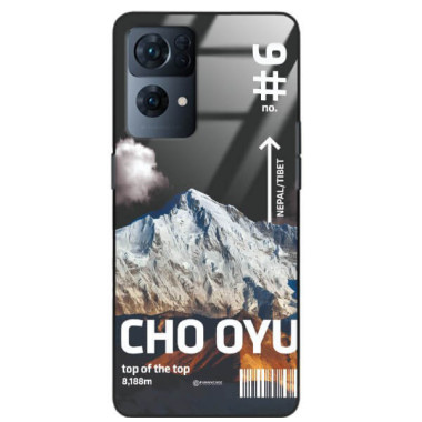 ETUI BLACK CASE GLASS NA TELEFON OPPO RENO 7 PRO 5G ST_TCL-104