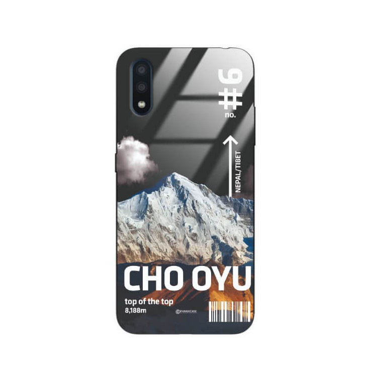 ETUI BLACK CASE GLASS NA TELEFON SAMSUNG GALAXY A01 ST_TCL-104
