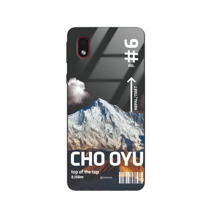 ETUI BLACK CASE GLASS NA TELEFON SAMSUNG GALAXY A01 CORE ST_TCL-104