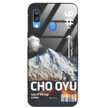 ETUI BLACK CASE GLASS NA TELEFON SAMSUNG GALAXY A40 ST_TCL-104