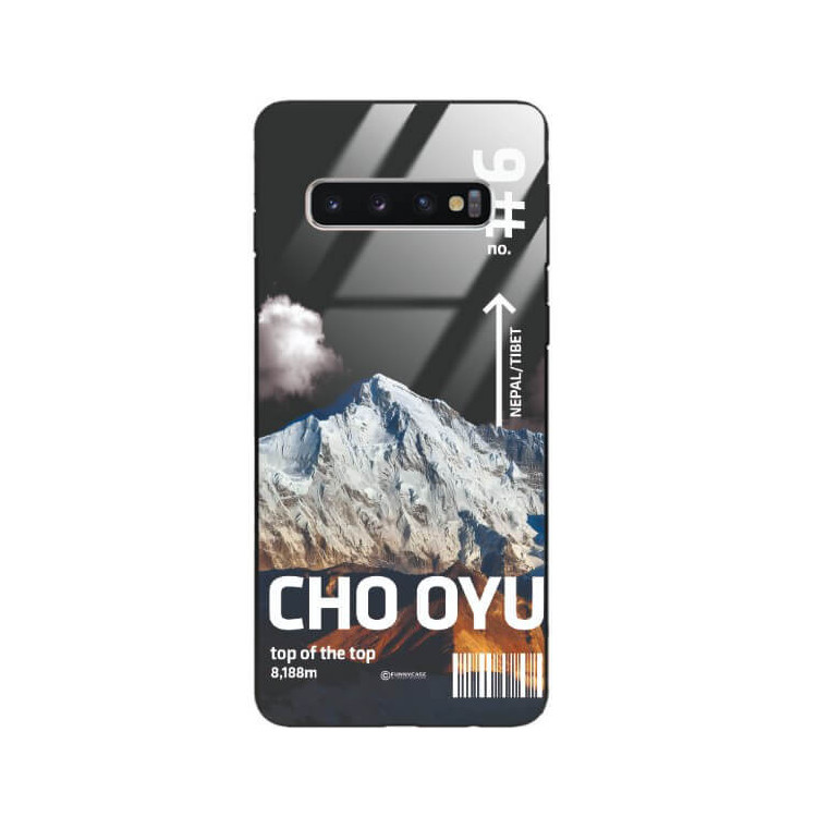 ETUI BLACK CASE GLASS NA TELEFON SAMSUNG GALAXY S10 ST_TCL-104