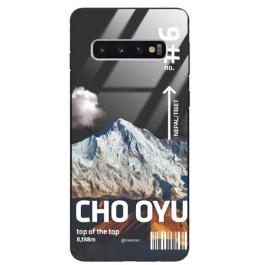 ETUI BLACK CASE GLASS NA TELEFON SAMSUNG GALAXY S10 ST_TCL-104