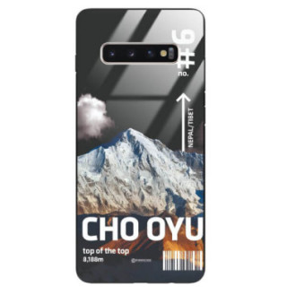 ETUI BLACK CASE GLASS NA TELEFON SAMSUNG GALAXY S10 PLUS ST_TCL-104