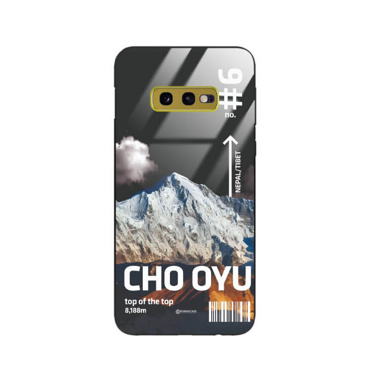 ETUI BLACK CASE GLASS NA TELEFON SAMSUNG GALAXY S10E ST_TCL-104