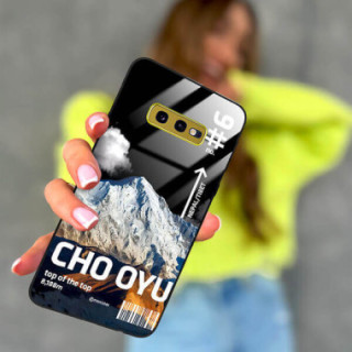 ETUI BLACK CASE GLASS NA TELEFON SAMSUNG GALAXY S10E ST_TCL-104