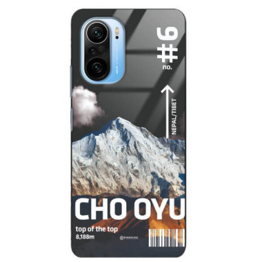 ETUI BLACK CASE GLASS NA TELEFON XIAOMI REDMI K40 / K40 PRO / POCO F3 ST_TCL-104