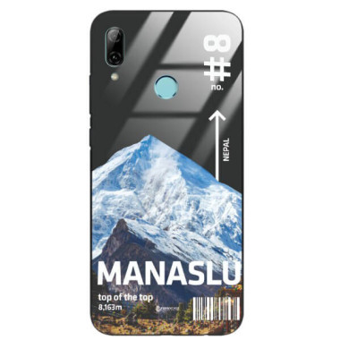 ETUI BLACK CASE GLASS NA TELEFON HUAWEI P SMART 2019 ST_TCL-105