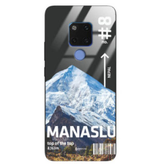 ETUI BLACK CASE GLASS NA TELEFON HUAWEI MATE 20 ST_TCL-105