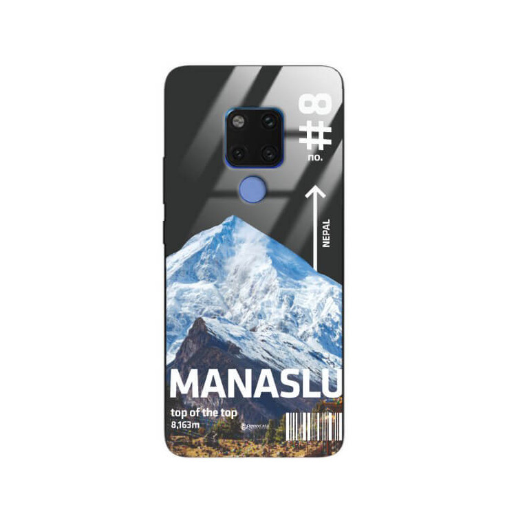 ETUI BLACK CASE GLASS NA TELEFON HUAWEI MATE 20 ST_TCL-105