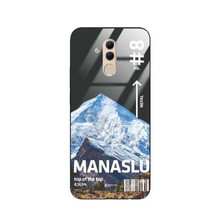 ETUI BLACK CASE GLASS NA TELEFON HUAWEI MATE 20 LITE ST_TCL-105