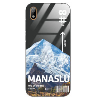 ETUI BLACK CASE GLASS NA TELEFON HUAWEI Y5 2019 ST_TCL-105