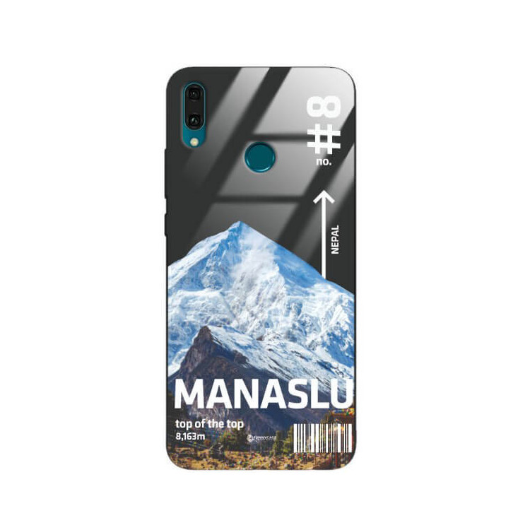 ETUI BLACK CASE GLASS NA TELEFON HUAWEI Y9 2019 ST_TCL-105