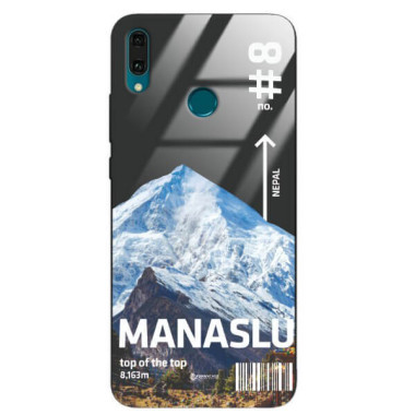 ETUI BLACK CASE GLASS NA TELEFON HUAWEI Y9 2019 ST_TCL-105