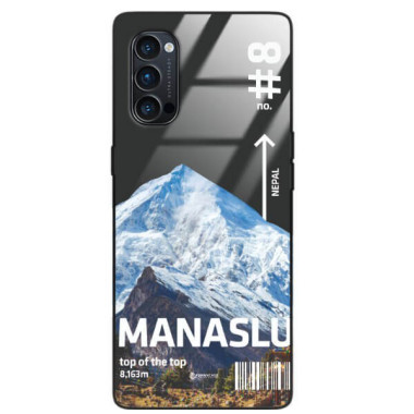 ETUI BLACK CASE GLASS NA TELEFON OPPO RENO 4 PRO ST_TCL-105