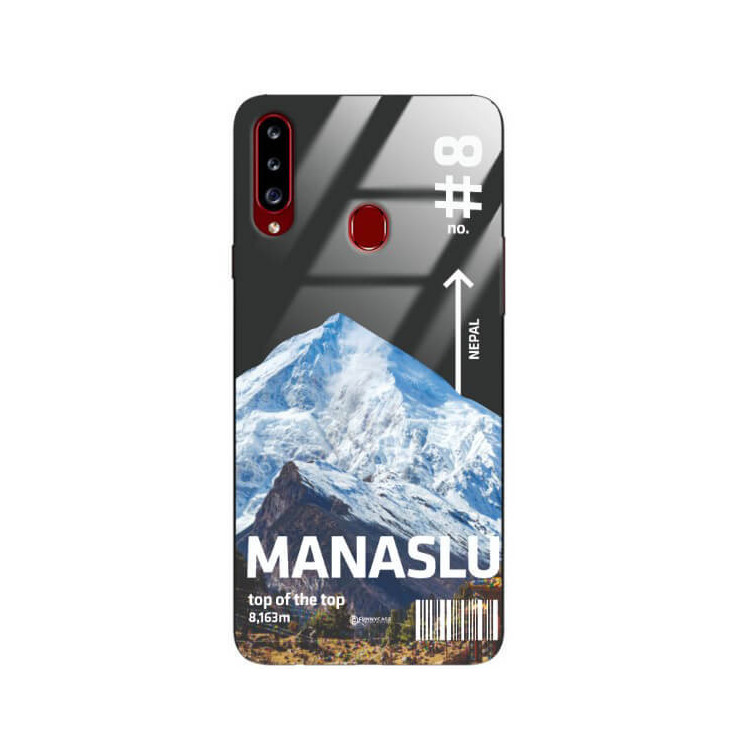 ETUI BLACK CASE GLASS NA TELEFON SAMSUNG GALAXY A20S ST_TCL-105
