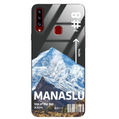ETUI BLACK CASE GLASS NA TELEFON SAMSUNG GALAXY A20S ST_TCL-105
