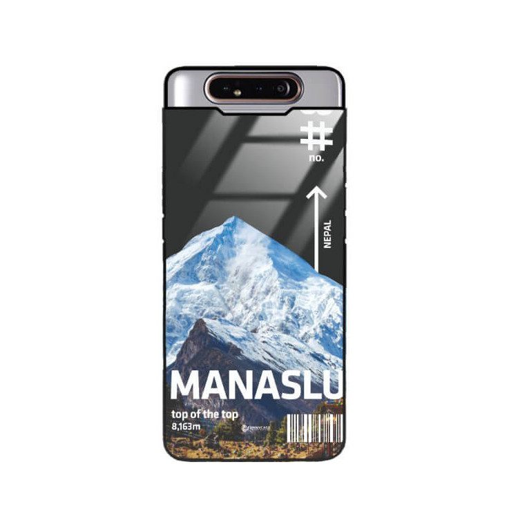 ETUI BLACK CASE GLASS NA TELEFON SAMSUNG GALAXY A80 ST_TCL-105