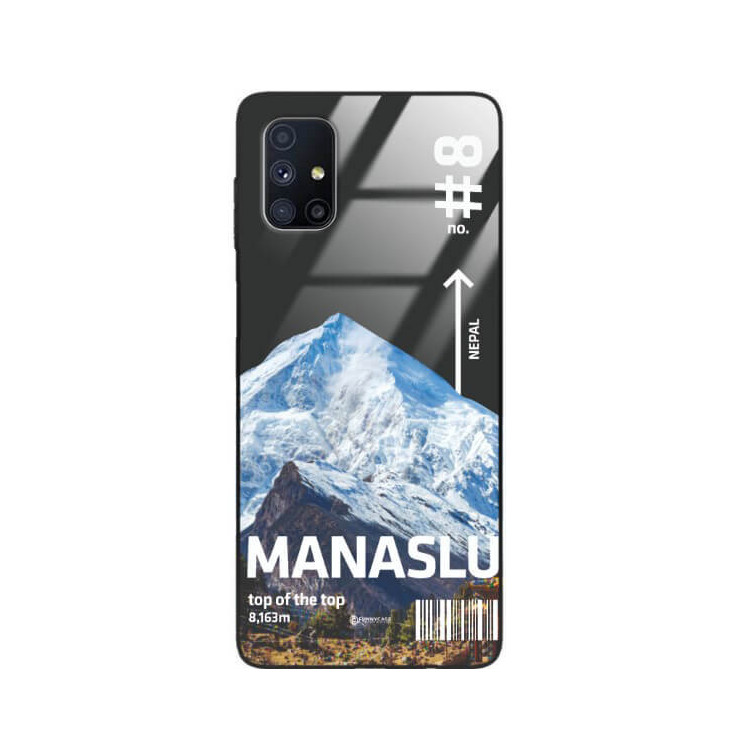 ETUI BLACK CASE GLASS NA TELEFON SAMSUNG GALAXY M51 ST_TCL-105