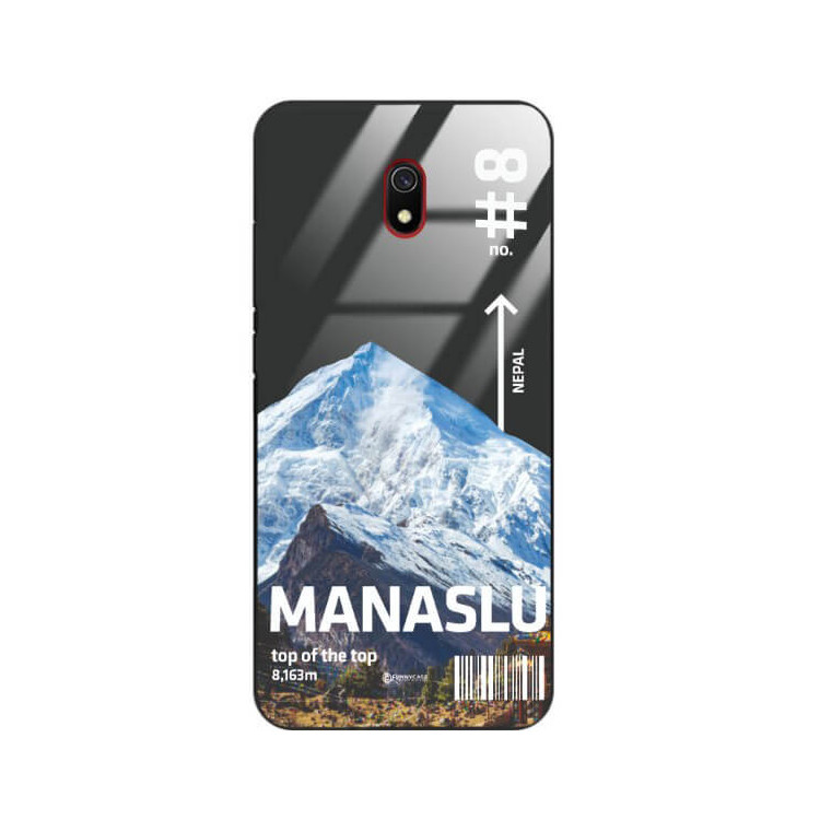 ETUI BLACK CASE GLASS NA TELEFON XIAOMI REDMI 8A ST_TCL-105