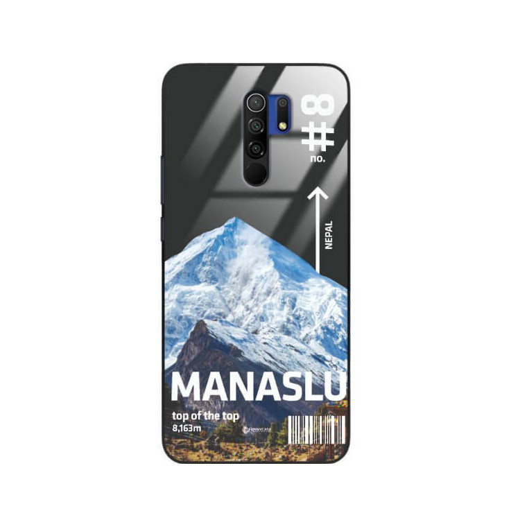 ETUI BLACK CASE GLASS NA TELEFON XIAOMI REDMI 9 ST_TCL-105