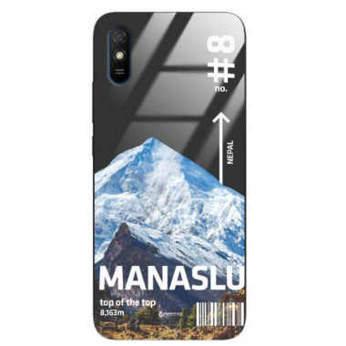 ETUI BLACK CASE GLASS NA TELEFON XIAOMI REDMI 9A / REDMI 9 AT ST_TCL-105