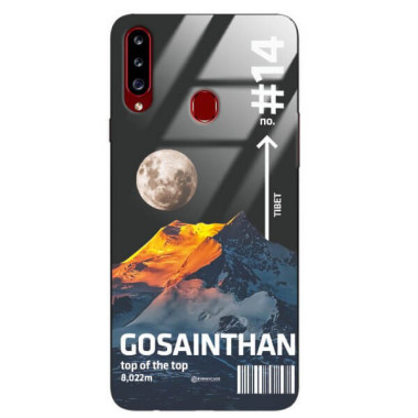 ETUI BLACK CASE GLASS NA TELEFON SAMSUNG GALAXY A20S ST_TCL-106