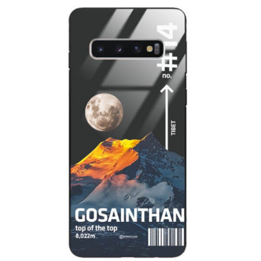 ETUI BLACK CASE GLASS NA TELEFON SAMSUNG GALAXY S10 ST_TCL-106