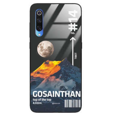 ETUI BLACK CASE GLASS NA TELEFON XIAOMI MI 9 ST_TCL-106