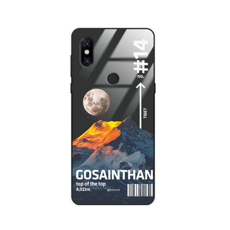 ETUI BLACK CASE GLASS NA TELEFON XIAOMI MI MIX 3 ST_TCL-106