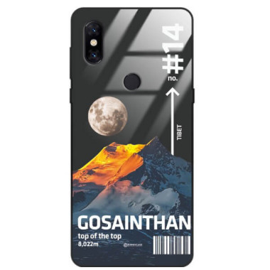 ETUI BLACK CASE GLASS NA TELEFON XIAOMI MI MIX 3 ST_TCL-106