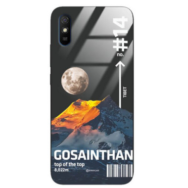 ETUI BLACK CASE GLASS NA TELEFON XIAOMI REDMI 9A / REDMI 9 AT ST_TCL-106