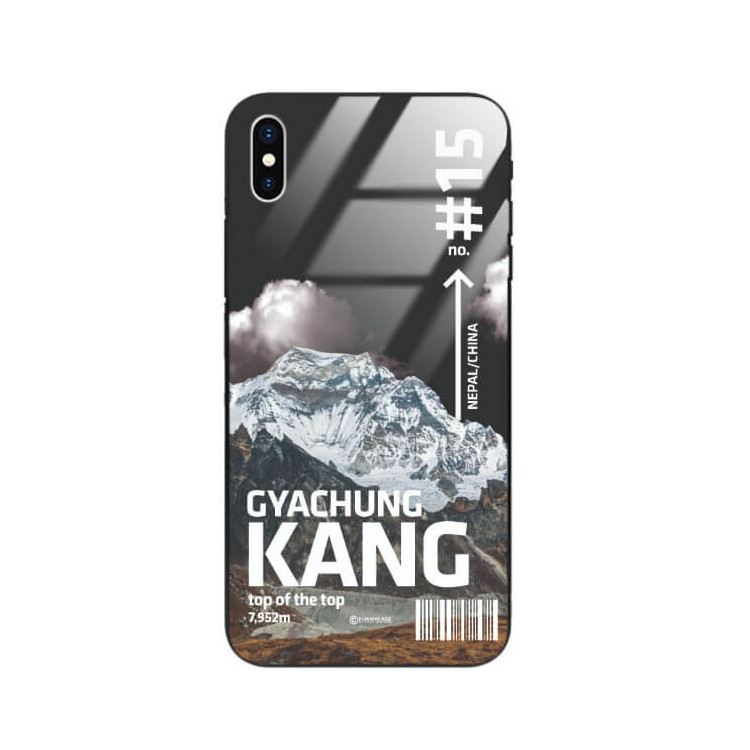 ETUI BLACK CASE GLASS NA TELEFON APPLE IPHONE X / XS ST_TCL-107