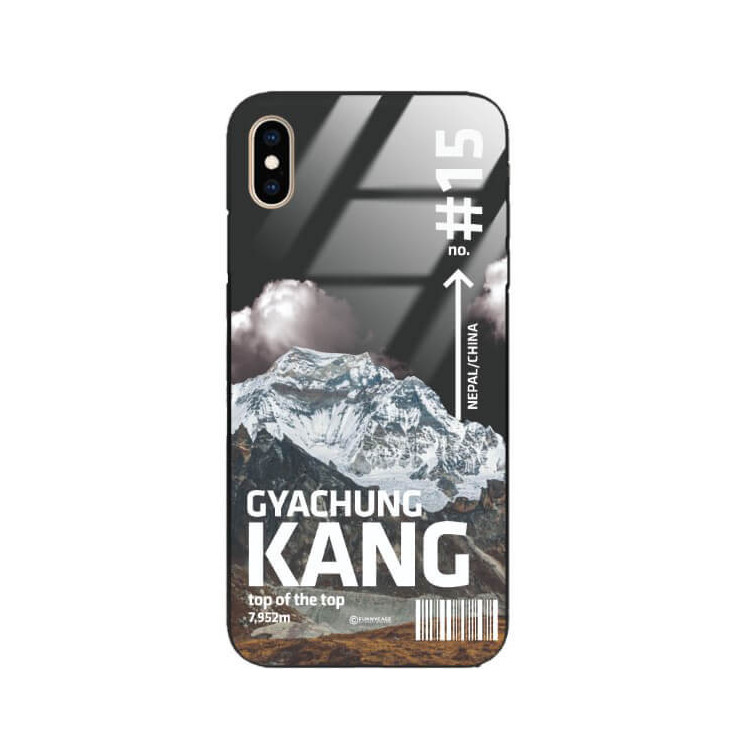 ETUI BLACK CASE GLASS NA TELEFON APPLE IPHONE XS MAX ST_TCL-107