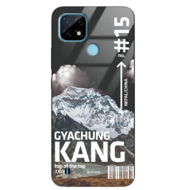 ETUI BLACK CASE GLASS NA TELEFON REALME C21 ST_TCL-107