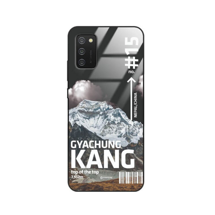 ETUI BLACK CASE GLASS NA TELEFON SAMSUNG GALAXY A02S / F02S ST_TCL-107