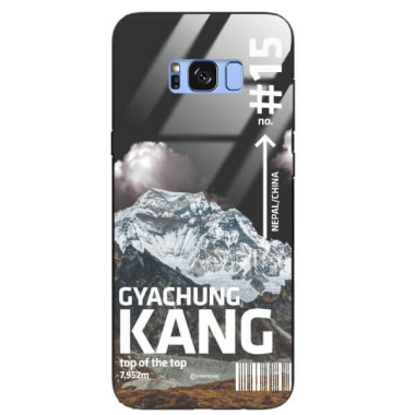 ETUI BLACK CASE GLASS NA TELEFON SAMSUNG GALAXY S8 PLUS ST_TCL-107