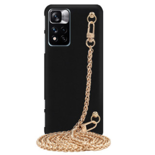 ETUI SMOOTH Z ŁAŃCUSZKIEM BLINK 51 NA TELEFON  XIAOMI REDMI NOTE 11 PRO PLUS 5G CZARNY