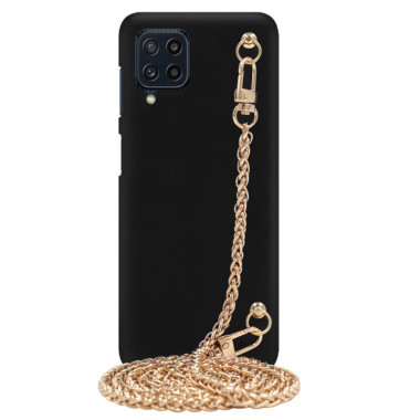 ETUI SMOOTH Z ŁAŃCUSZKIEM BLINK 51 NA TELEFON  SAMSUNG GALAXY M32 CZARNY