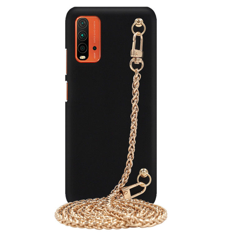 ETUI SMOOTH Z ŁAŃCUSZKIEM BLINK 51 NA TELEFON  XIAOMI REDMI 9T CZARNY