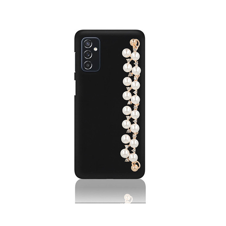 ETUI SMOOTH Z ŁAŃCUSZKIEM BLINK 7 NA TELEFON  SAMSUNG GALAXY M52 5G CZARNY
